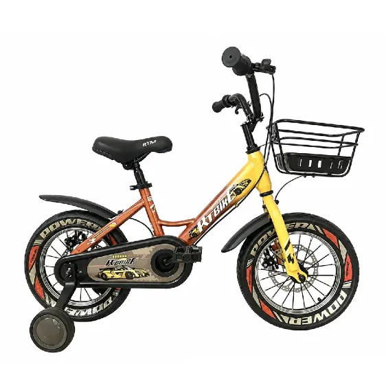 Bicicletă pentru copii 16″, cu roți ajutătoare (946305)