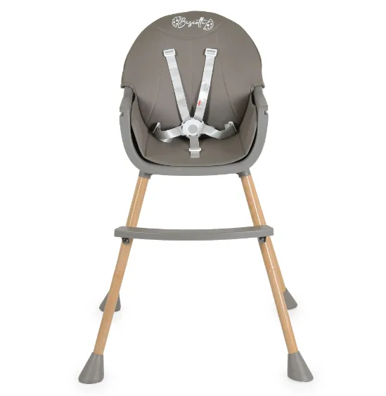 Scaun de masă 2 în 1 Moni Biscotti Grey Scaun de masă 2 în 1 Moni Biscotti Grey