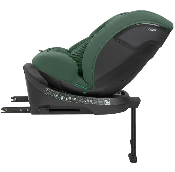 Scaun auto 40-150 cm (i-Size) Isofix KikkaBoo i-Orbit Army Green, rotativ 360 Scaun auto 40-150 cm (i-Size) Isofix KikkaBoo i-Orbit Army Green, rotativ 360