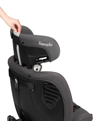 Scaun auto 40-150 cm (i-Size) Isofix Lionelo Bastiaan One Pink Rose, rotativ 360 Scaun auto 40-150 cm (i-Size) Isofix Lionelo Bastiaan One Pink Rose, rotativ 360