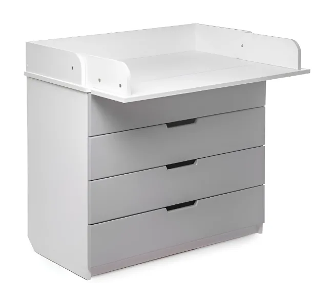 Comoda-măsuță de înfășat PernaMea HappyBaby 900 Light Grey Comoda-măsuță de înfășat PernaMea HappyBaby 900 Light Grey
