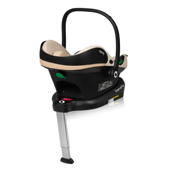 Set scoică auto 40-87 cm și baza Isofix (I-Size) Lionelo Astrid Beige Sand Set scoică auto 40-87 cm și baza Isofix (I-Size) Lionelo Astrid Beige Sand