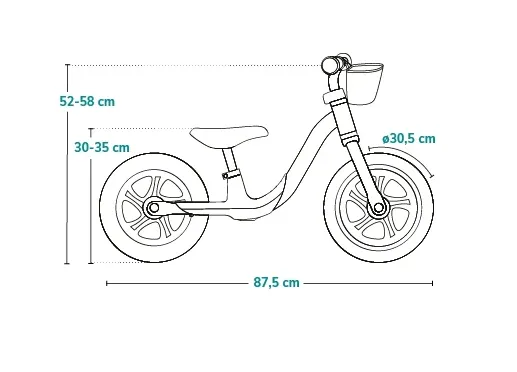 Bicicleta fara pedale Lionelo Alex Plus Pink Rose Bicicleta fara pedale Lionelo Alex Plus Pink Rose
