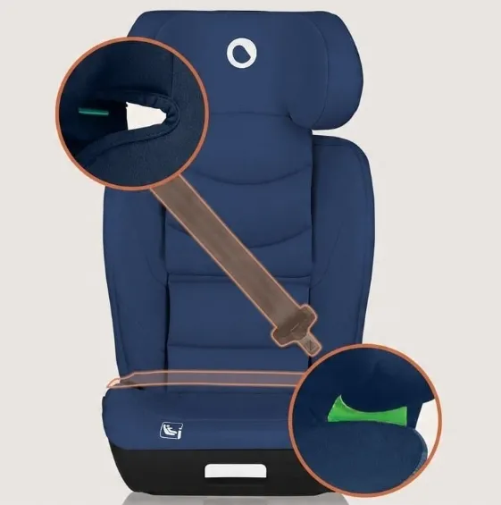Scaun auto 100-150 cm (i-Size) Isofix Lionelo Neal Blue Navy Scaun auto 100-150 cm (i-Size) Isofix Lionelo Neal Blue Navy