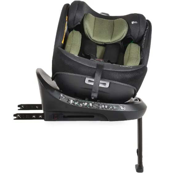 Scaun auto 40-150 cm (i-Size) Isofix Moni Hoku Olive Green, rotativ 360 Scaun auto 40-150 cm (i-Size) Isofix Moni Hoku Olive Green, rotativ 360
