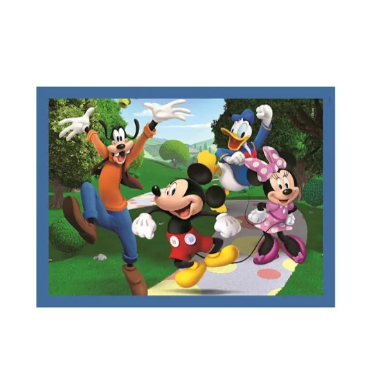 Clementoni Puzzle 4 in 1 Clubul Mickey Mouse (21755) Clementoni Puzzle 4 in 1 Clubul Mickey Mouse (21755)