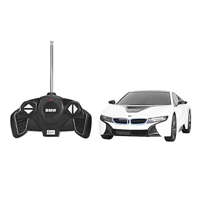 RS Masina cu telecomanda RASTAR 1:18 BMW i8, alba, cod 50540 RS Masina cu telecomanda RASTAR 1:18 BMW i8, alba, cod 50540