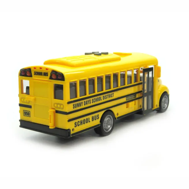 Autobuz școlar 1:16 (cu lumini și sunet), cod 1754D Autobuz școlar 1:16 (cu lumini și sunet), cod 1754D