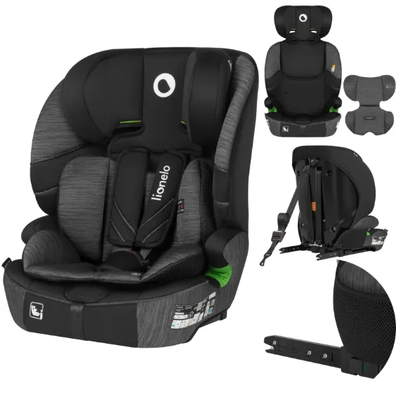 Scaun auto 76-150 cm (i-Size) Isofix Lionelo Levi Fix Grey Stone Scaun auto 76-150 cm (i-Size) Isofix Lionelo Levi Fix Grey Stone