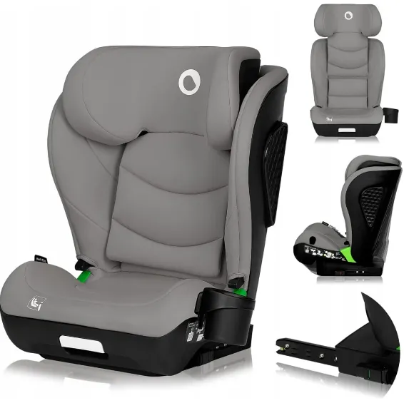 Scaun auto 100-150 cm (i-Size) Isofix Lionelo Neal Grey Concrete Scaun auto 100-150 cm (i-Size) Isofix Lionelo Neal Grey Concrete