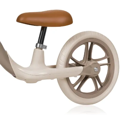 Bicicleta fara pedale Lionelo Alex Plus Beige Sand Bicicleta fara pedale Lionelo Alex Plus Beige Sand