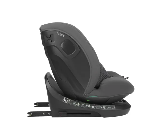 Scaun auto 40-150 cm (i-Size) Isofix Kikkaboo i-Hike Dark Grey, rotativ 360 Scaun auto 40-150 cm (i-Size) Isofix Kikkaboo i-Hike Dark Grey, rotativ 360