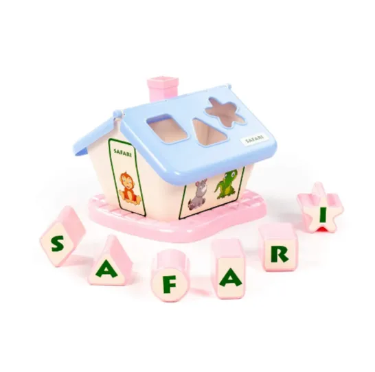 Căsuță educativă Safari cu sorter, Polesie (90300)