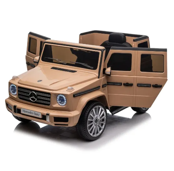 Mașină electrică pentru copii Mercedes Benz G-Class (MX627 / 3 bej) Mașină electrică pentru copii Mercedes Benz G-Class (MX627 / 3 bej)