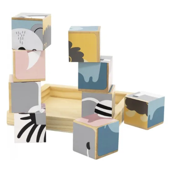 Puzzle-cuburi „Animăluțe” Puzzle-cuburi „Animăluțe”