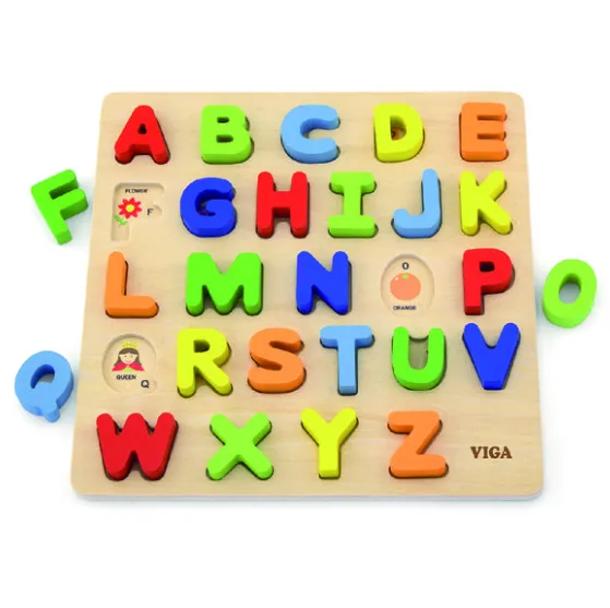 Bloc puzzle „Învățăm alfabetul” Bloc puzzle „Învățăm alfabetul”