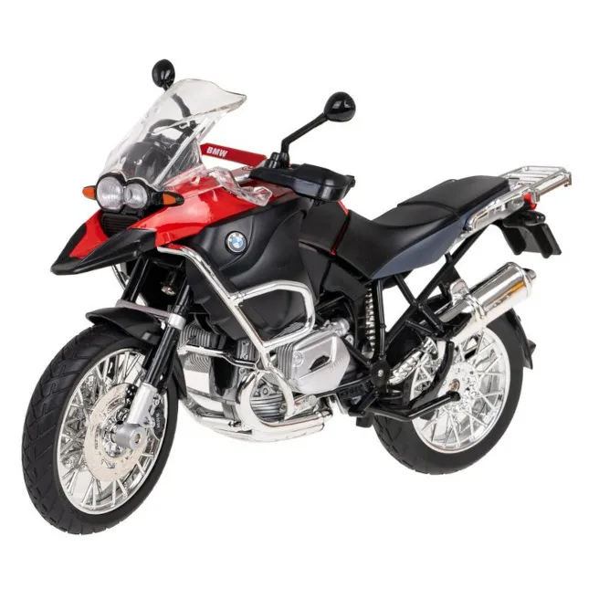 Motocicletă RASTAR Die cast 1:9 BMW R1200GS, roșu, cod 1928D Motocicletă RASTAR Die cast 1:9 BMW R1200GS, roșu, cod 1928D