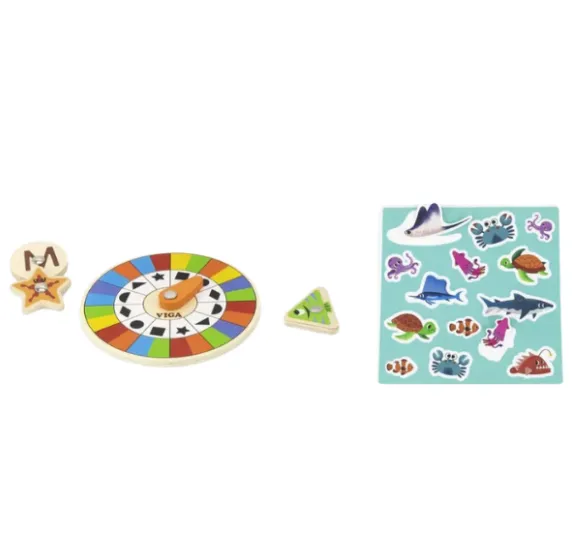 Joc magnetic „Pescuit”, (30 de piese) Joc magnetic „Pescuit”, (30 de piese)