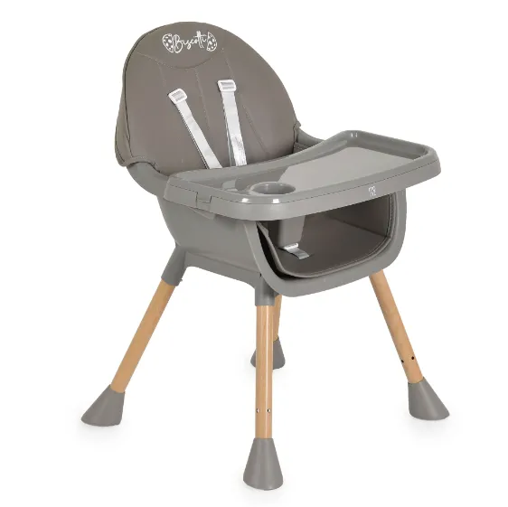 Scaun de masă 2 în 1 Moni Biscotti Grey Scaun de masă 2 în 1 Moni Biscotti Grey
