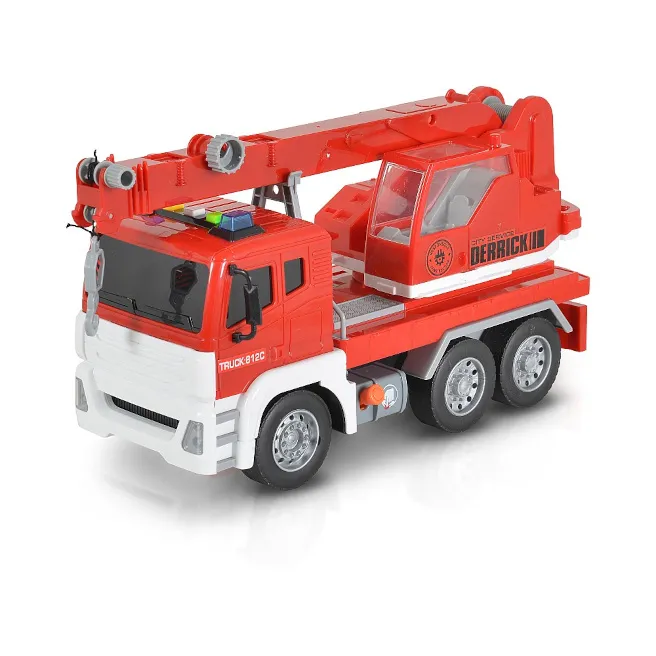 Camion de construcții 1:12 (cu lumină, sunet), cod 1760D Camion de construcții 1:12 (cu lumină, sunet), cod 1760D