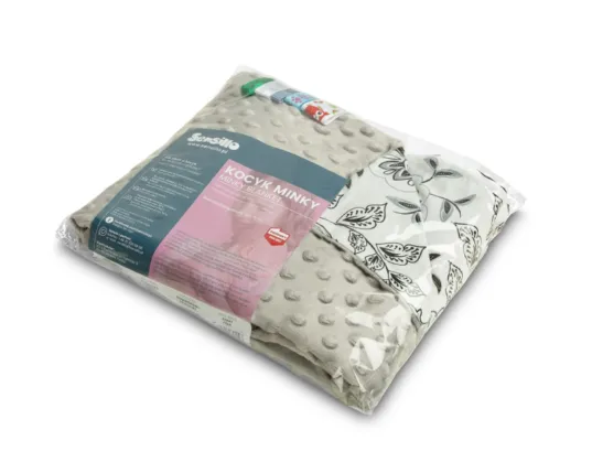 Plapuma Caretero Light Minky Grey Folk, 75x100 cm Plapuma Caretero Light Minky Grey Folk, 75x100 cm