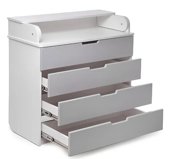 Comoda-măsuță de înfășat PernaMea HappyBaby Standart 800 Light Grey Comoda-măsuță de înfășat PernaMea HappyBaby Standart 800 Light Grey