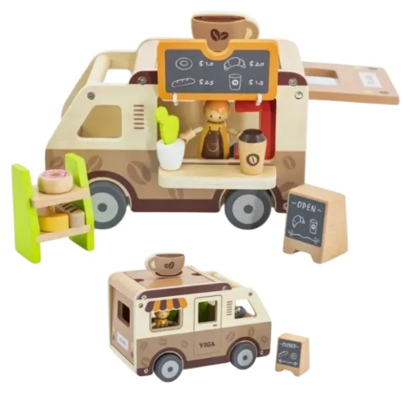 Set de Joacă „Cafenea” cu figurină și accesorii Set de Joacă „Cafenea” cu figurină și accesorii