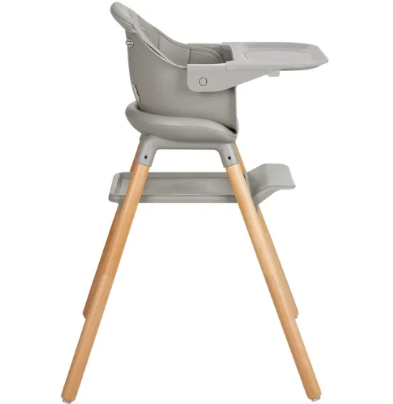 Scaun de masa 6 in 1 Kikkaboo Woody Grey Scaun de masa 6 in 1 Kikkaboo Woody Grey