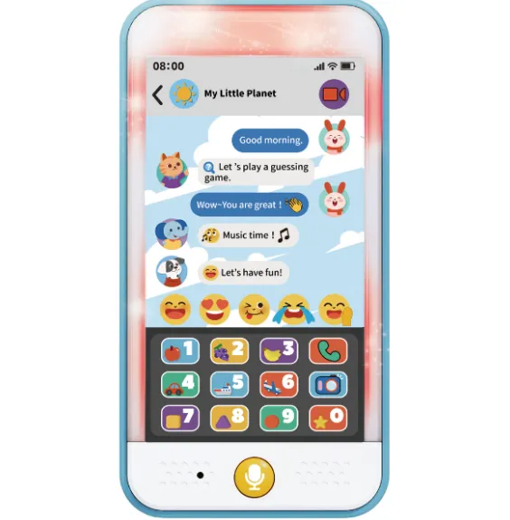 Telefon interactiv pentru copii „100 cântece” Telefon interactiv pentru copii „100 cântece”