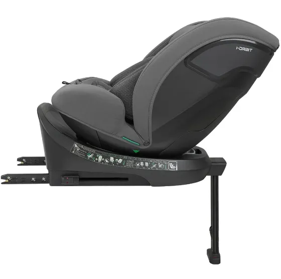 Scaun auto 40-150 cm (i-Size) Isofix KikkaBoo i-Orbit Dark Grey, rotativ 360 Scaun auto 40-150 cm (i-Size) Isofix KikkaBoo i-Orbit Dark Grey, rotativ 360