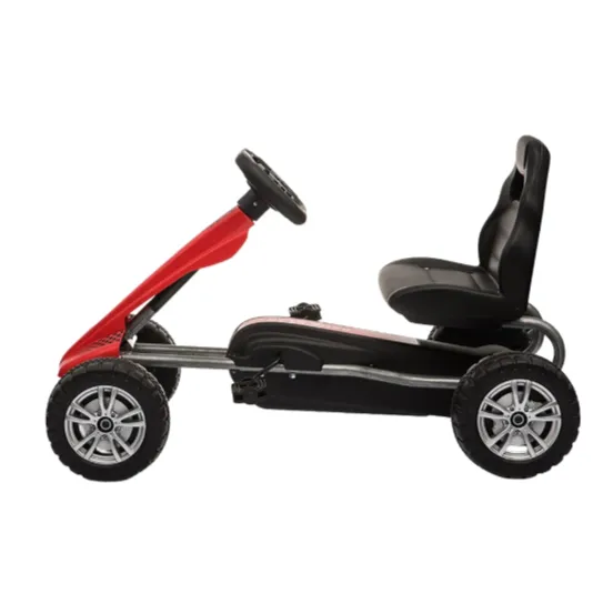 Kart cu pedale pentru copii, roșu (1801/1 red (25645)) Kart cu pedale pentru copii, roșu (1801/1 red (25645))