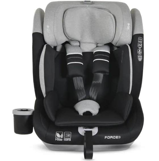 Scaun auto 76-150 cm (i-Size) Isofix Moni Force Grey Scaun auto 76-150 cm (i-Size) Isofix Moni Force Grey
