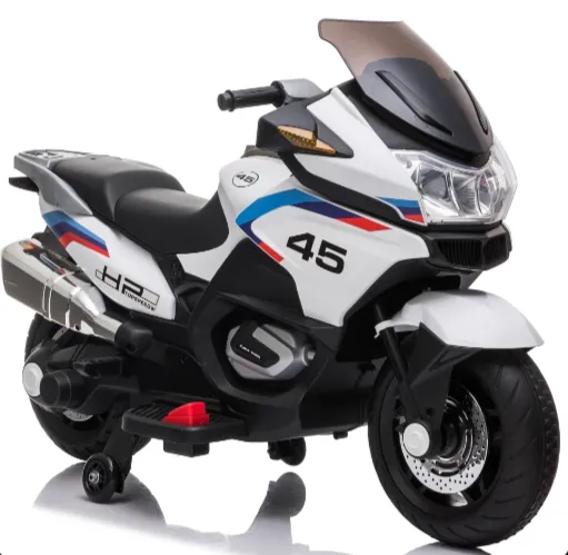 Motocicletă electrică pentru copii (MX609/5 alba) Motocicletă electrică pentru copii (MX609/5 alba)