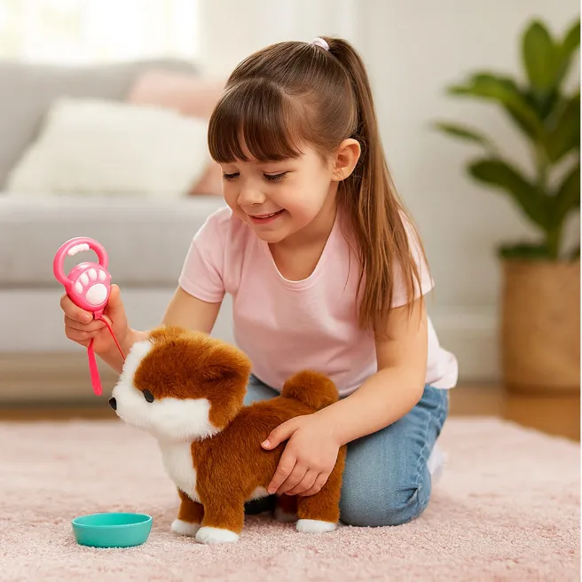 Cățelușul plușat interactiv , cod 942038 Cățelușul plușat interactiv , cod 942038