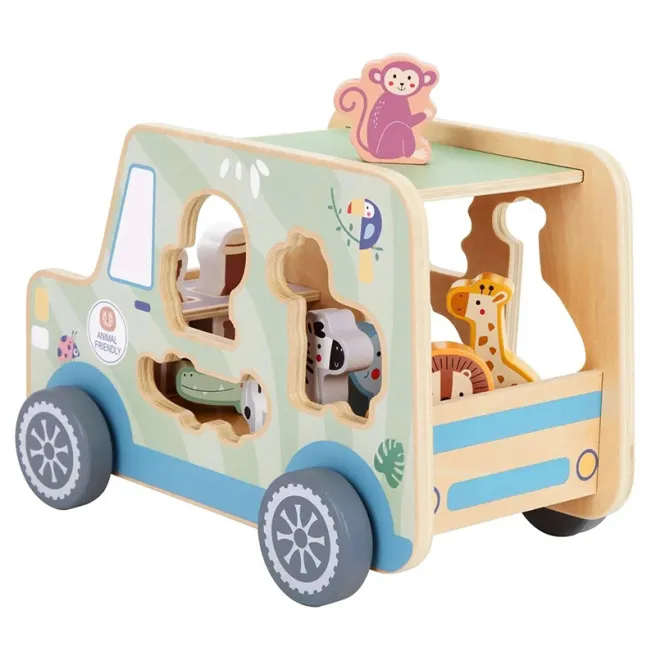 TK Sorter Jeep cu animale, cod 60599 TK Sorter Jeep cu animale, cod 60599