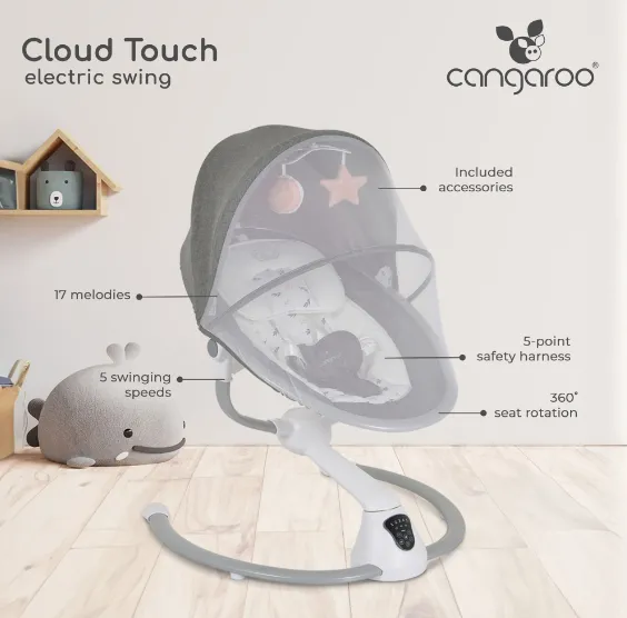 Balansoar Moni Cloud Touch Grey Balansoar Moni Cloud Touch Grey