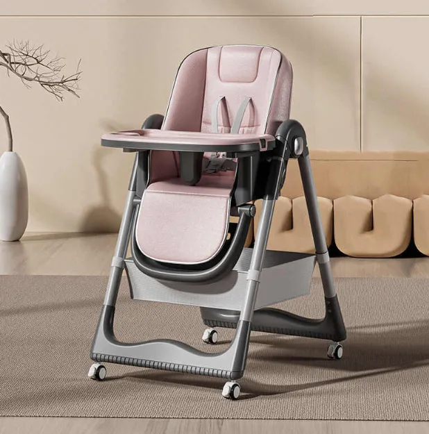 Scaun înalt SC-45 (JHCS330) – Roz