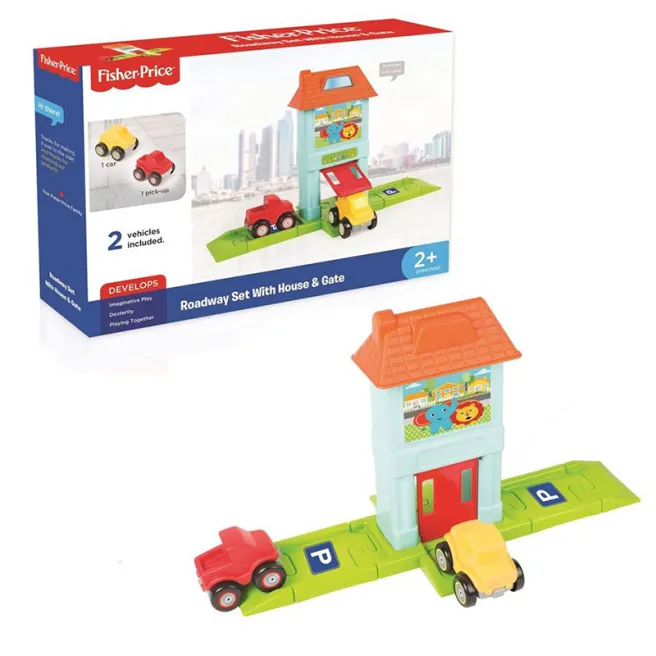 Set de joacă Mașinuțe pe drum Fisher Price, cod 57114