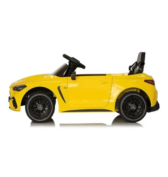 Mașină electrică GB Mercedes AMG CLE 53, 12V7AH x 1.25W x 2, galben, cod 1587D Mașină electrică GB Mercedes AMG CLE 53, 12V7AH x 1.25W x 2, galben, cod 1587D