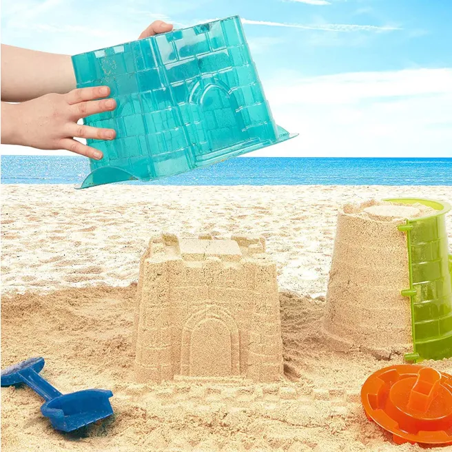 Set pentru construit castele de nisip Battat, cod 2007D Set pentru construit castele de nisip Battat, cod 2007D
