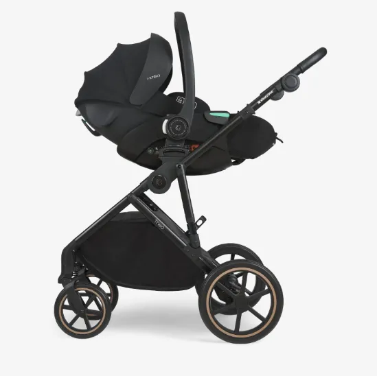 Scoica auto 40-87 cm (i-Size) KikkaBoo i-Xtend Black Scoica auto 40-87 cm (i-Size) KikkaBoo i-Xtend Black