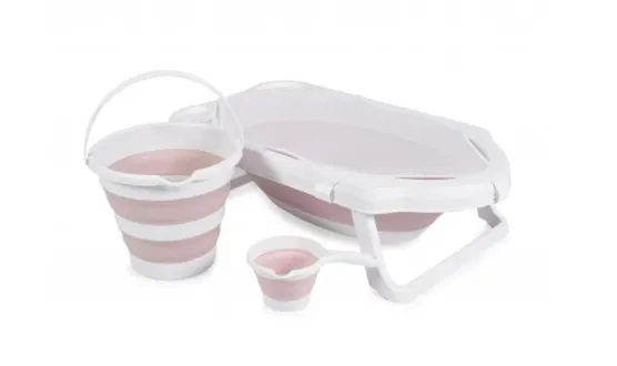 Cădiță pliabilă Moni Hawaii Pink, 80 cm Cădiță pliabilă Moni Hawaii Pink, 80 cm