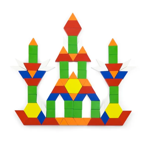 Set de 250 cuburi geometrice Set de 250 cuburi geometrice