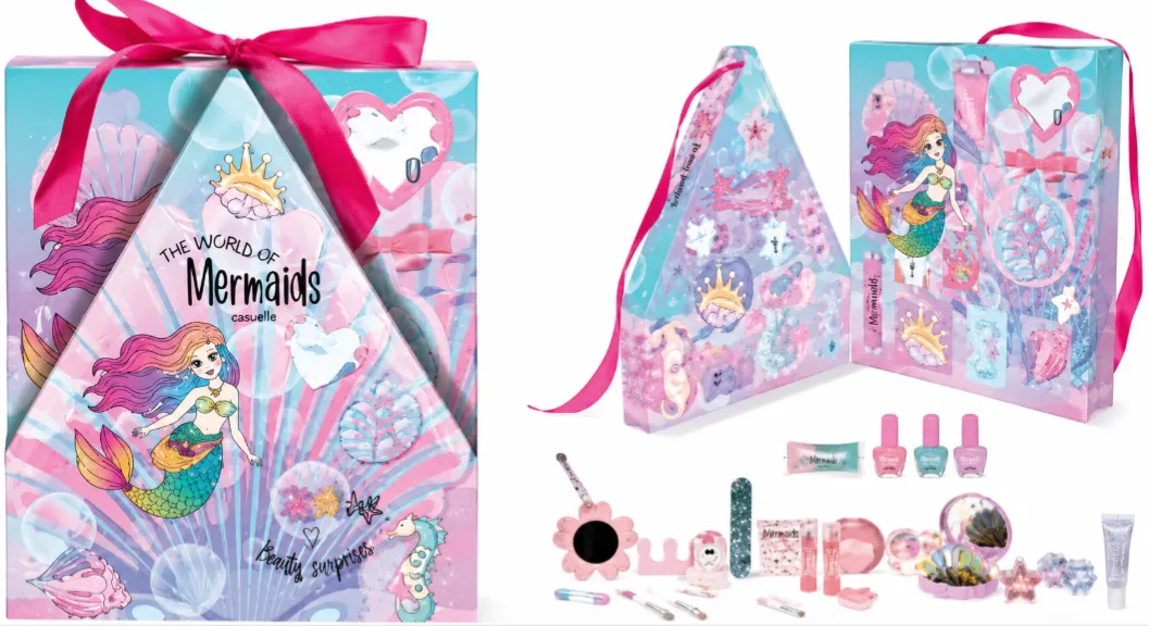 Calendar Advent Mermaid, 24 produse cosmetice, 81.646.00