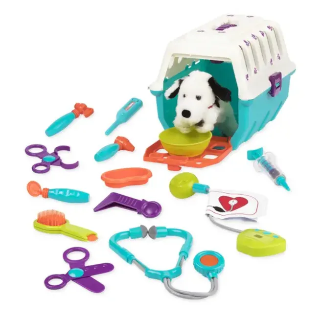 Set veterinar cu dalmatian Battat, cod 2005D Set veterinar cu dalmatian Battat, cod 2005D