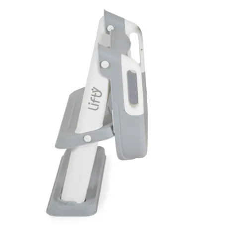 Colac pentru WC copii cu scară Moni Lifty Grey, 12 luni+ Colac pentru WC copii cu scară Moni Lifty Grey, 12 luni+