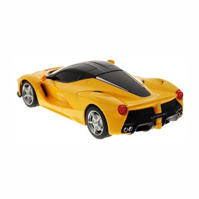Mașină cu telecomanda RASTAR1:24 Ferrari LaFerrari, galbenă, cod 60580 Mașină cu telecomanda RASTAR1:24 Ferrari LaFerrari, galbenă, cod 60580