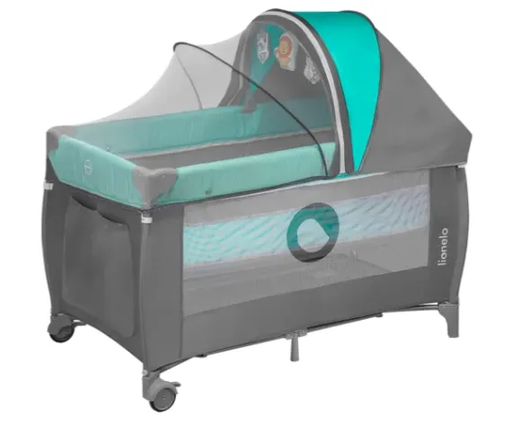 Manej 2 in 1 Lionelo Sven Plus Turquoise Grey Manej 2 in 1 Lionelo Sven Plus Turquoise Grey