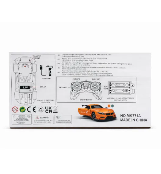 Mașină cu telecomandă BMW cu lumini, cu acumulator, turcoaz, cod 952051 Mașină cu telecomandă BMW cu lumini, cu acumulator, turcoaz, cod 952051