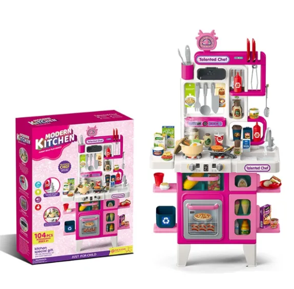 Set de joacă pentru copii „Bucătărie”, 104 elem.